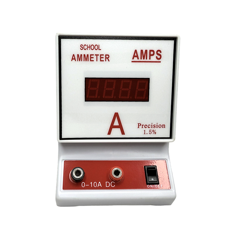 Strumenti didattici amperometro digitale per apparecchiature per esperimenti sui circuiti elettrici fisici