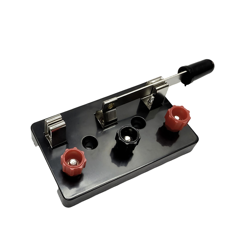 Interruttore per apparecchiature didattiche, elettricità fisica, scienza, strumenti di laboratorio fisico, circuito unipolare, interruttore a doppio coltello