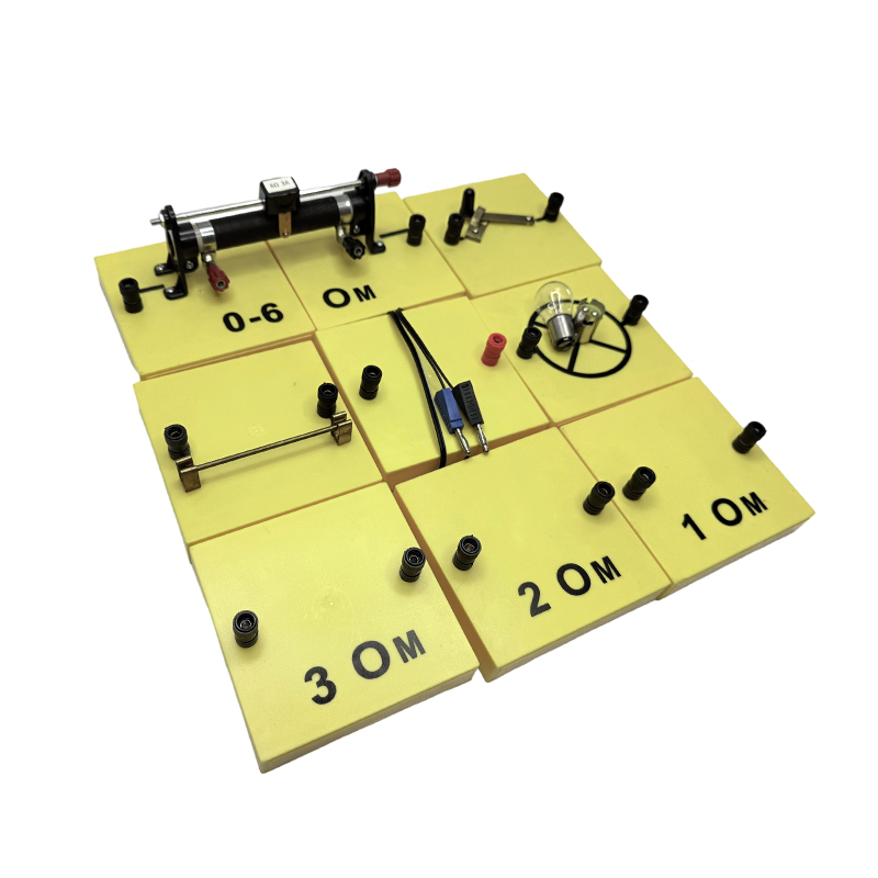 Dimostrazione del set elettrico 1, attrezzatura didattica elettrica