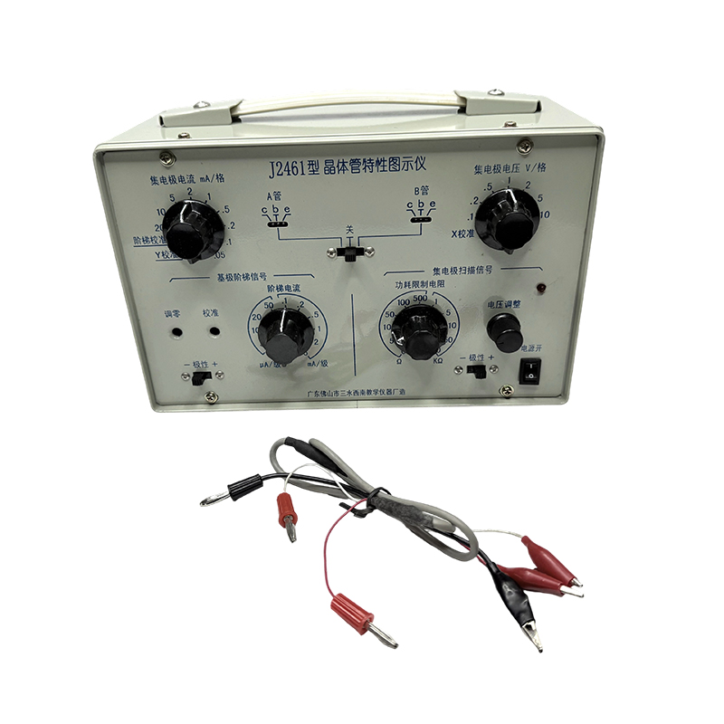 Strumento con diagramma caratteristico del transistor/fisica della scuola media/strumenti da laboratorio