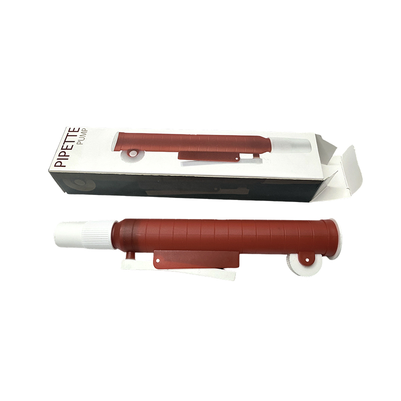 Pompa manuale per pipette da laboratorio 