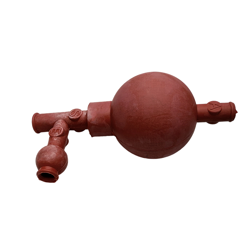 Sfera di aspirazione quantitativa a tre vie da laboratorio con sfera di aspirazione per pipetta in gomma 