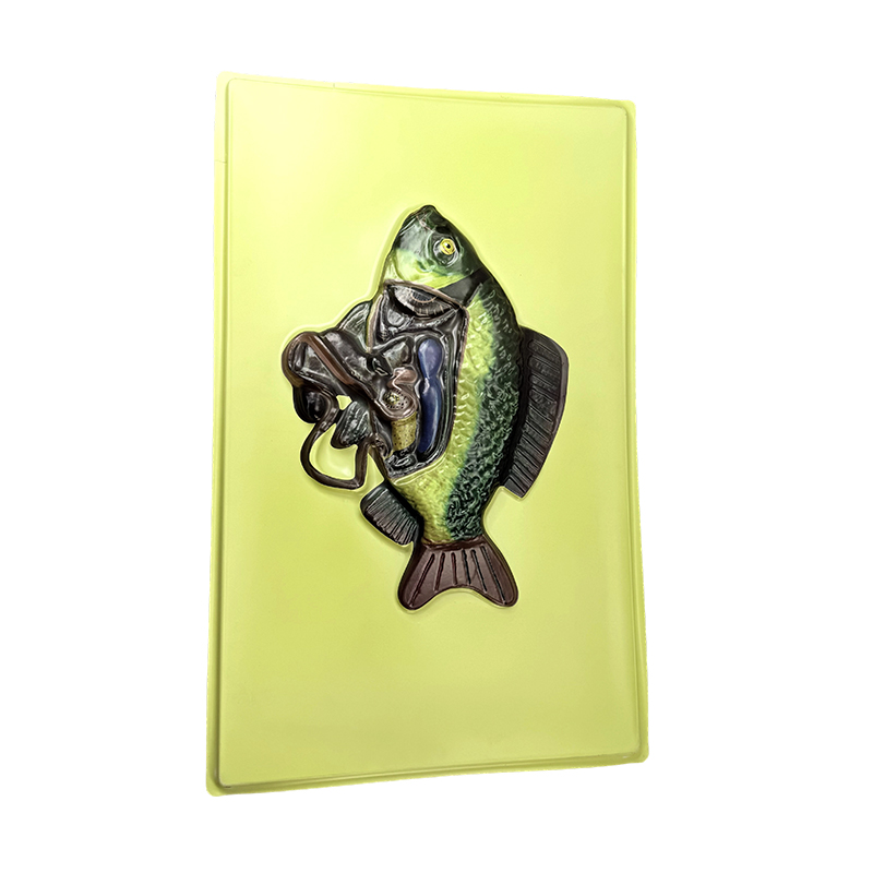 Modello in rilievo di pesce