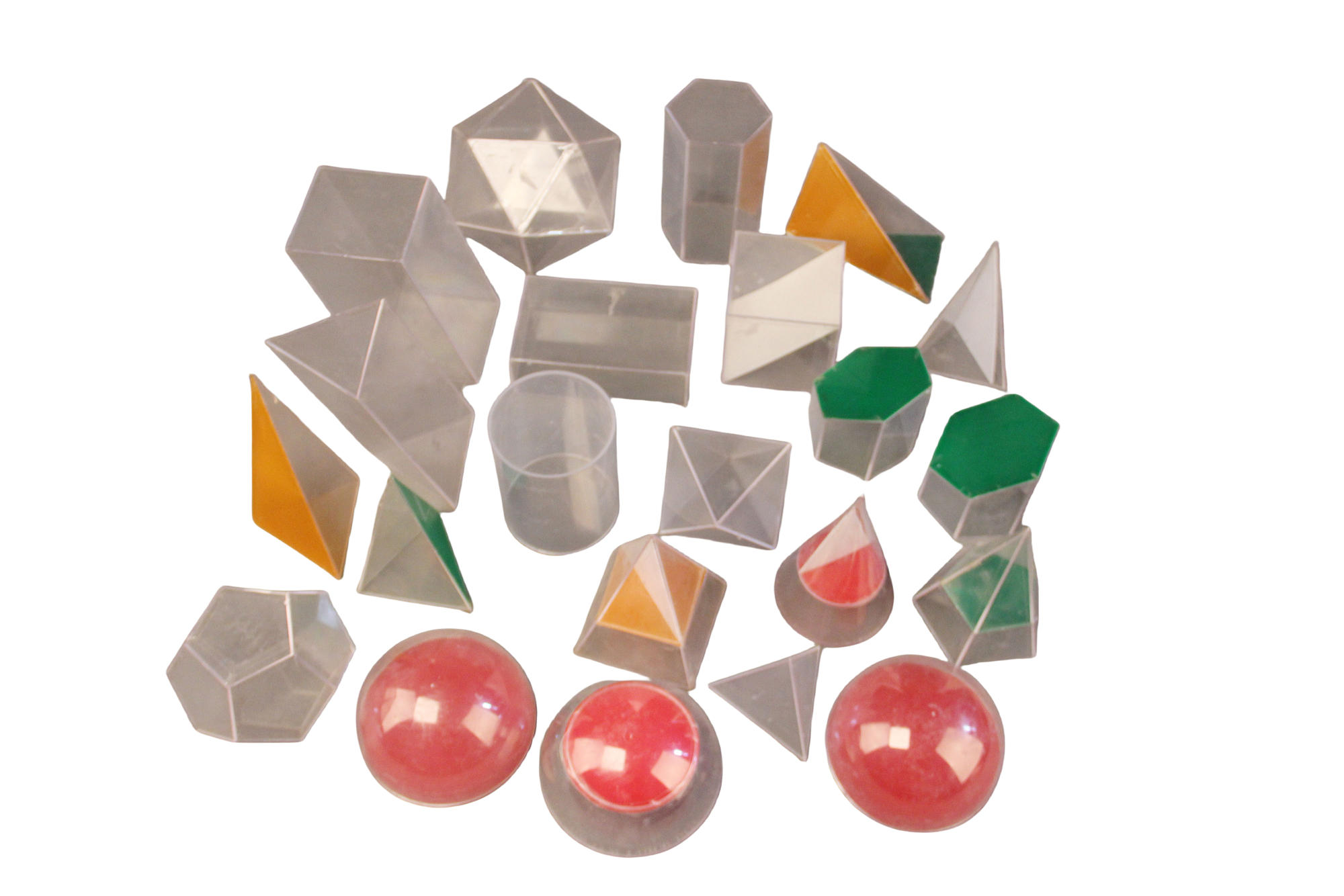 Insieme geometrico di plastica educativo