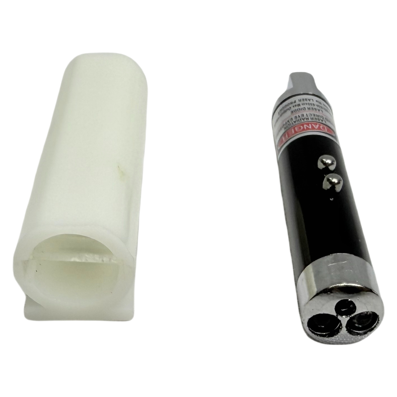 Puntatore laser/fisica/strumento didattico in acciaio inossidabile