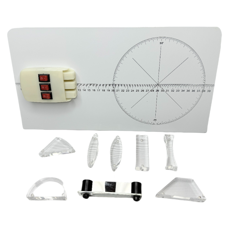 Kit dimostrativo di ottica per esperimenti di ottica per l'insegnamento della fisica per la scuola