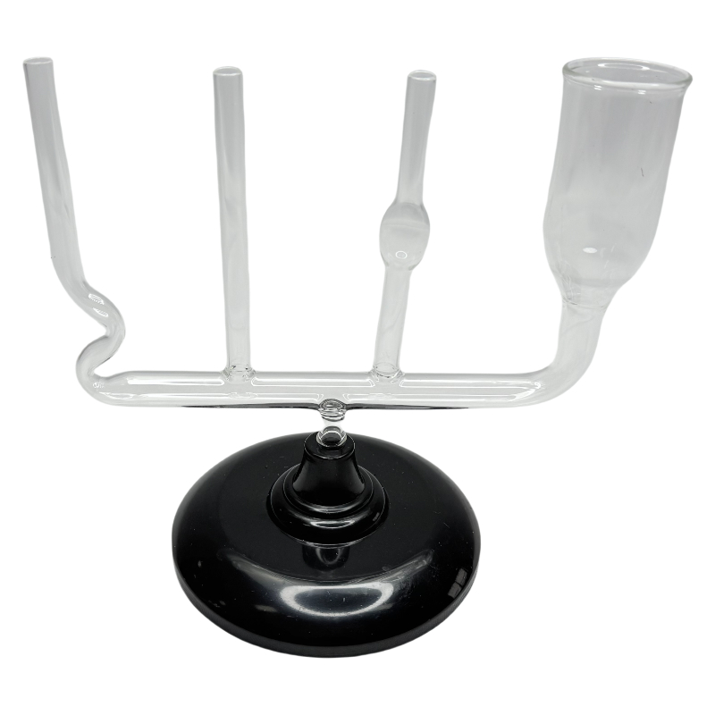 Forniture per attrezzature didattiche Sussidi didattici Comunicatore di vetro per apparecchiature sperimentali a pressione di liquido fisico-meccanico